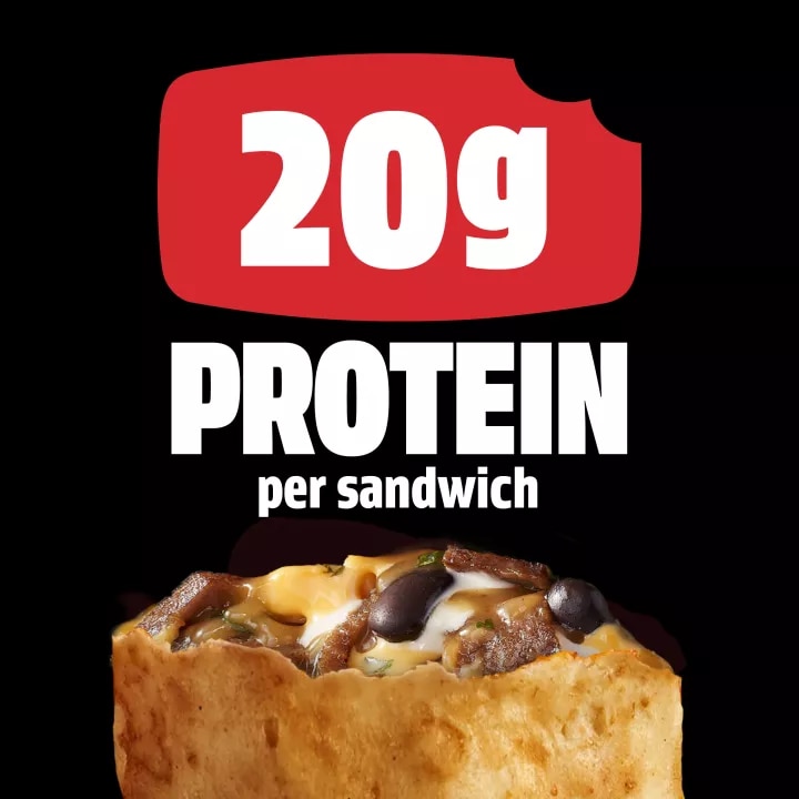 High Protein Barbacoa-Style Beef 1 XL Sandwich