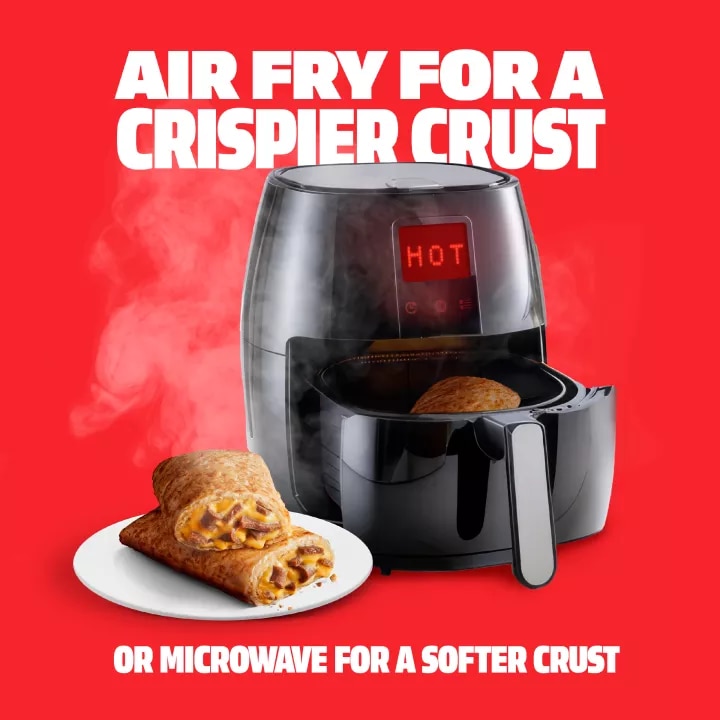 Steak and Cheddar Crispy Crust
