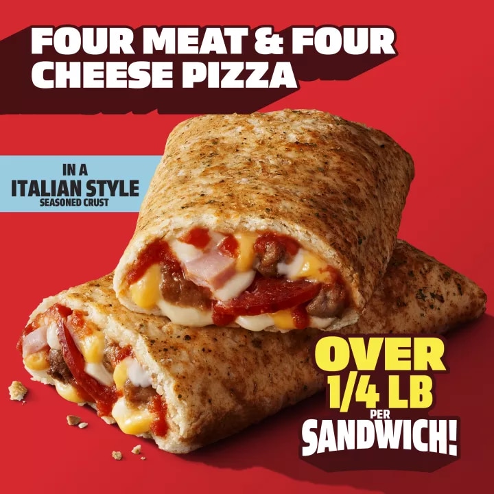 Four Meat & Four Cheese Pizza