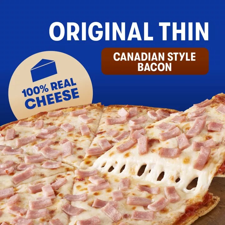Original Thin Crust Canadian Style Bacon | Official JACK'S® PIZZA