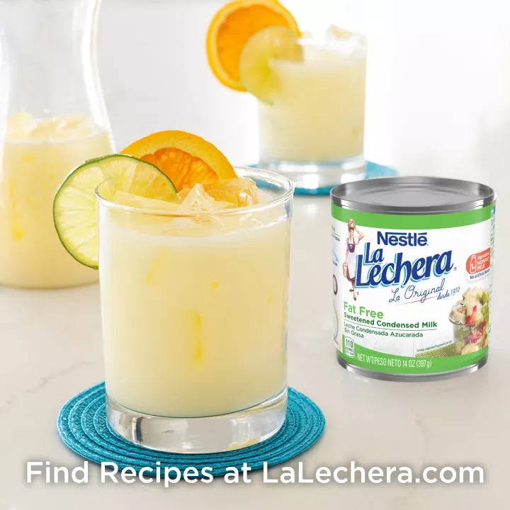 Leche Condensada Sin Grasa, lata de 14 onzas