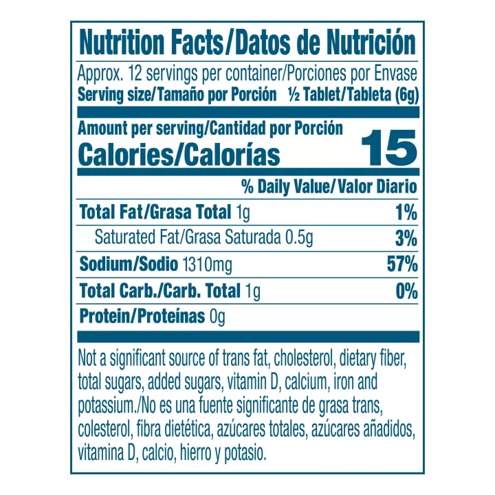 Chicken Bouillon 6 Hard Tablets