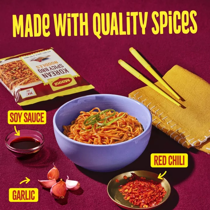 Korean Spicy BBQ Noodles