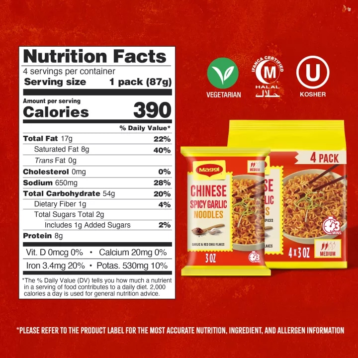 Chinese Spicy Garlic Noodles