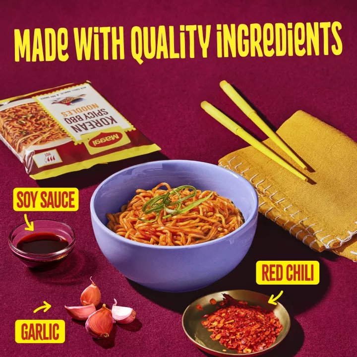Korean Spicy BBQ Noodles