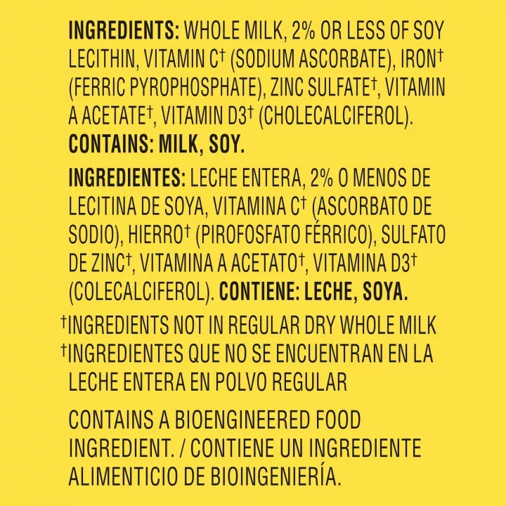 Fortificada Dry Whole Milk