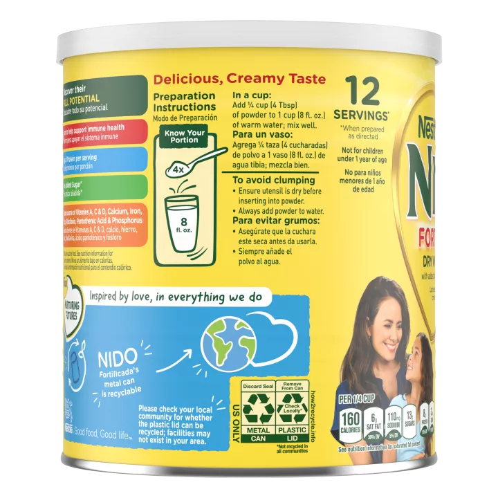 Fortificada Dry Whole Milk