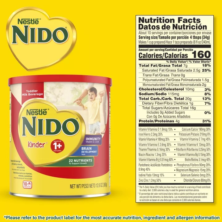 Kinder 1+ Powdered Milk Beverage