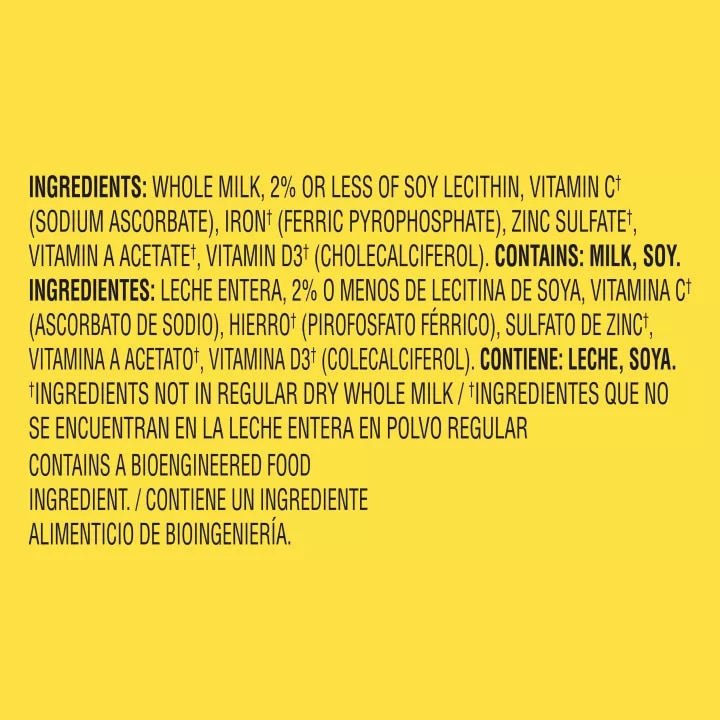 Fortificada Dry Whole Milk