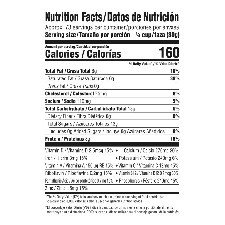 Fortificada Dry Whole Milk