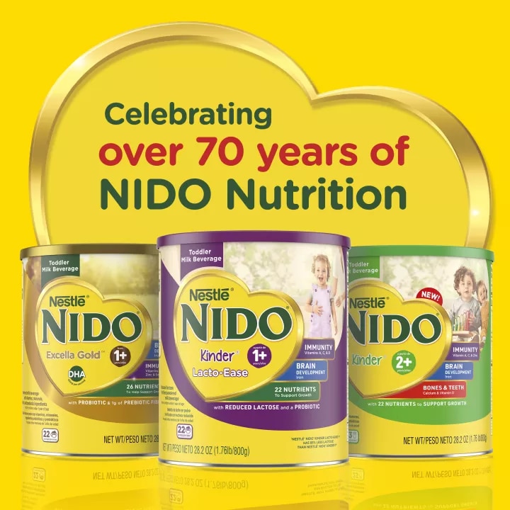 NIDO Kinder 1+ Bebida láctea para niños pequeños