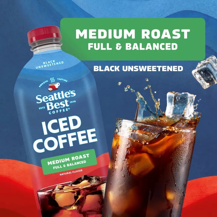 Medium Roast Black Unsweetened Iced Coffee