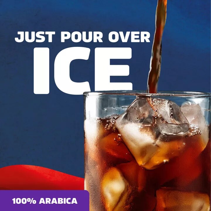 Dark Roast Style Black Unsweetened Iced Coffee