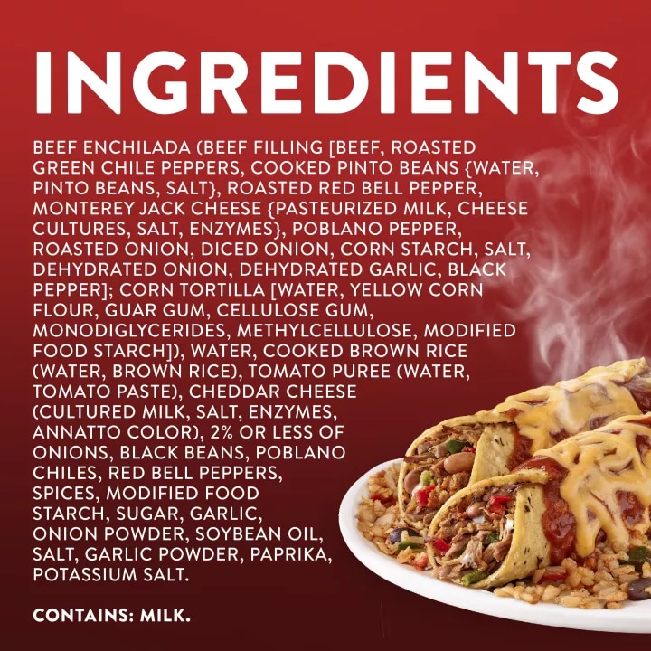 Enchiladas de carne