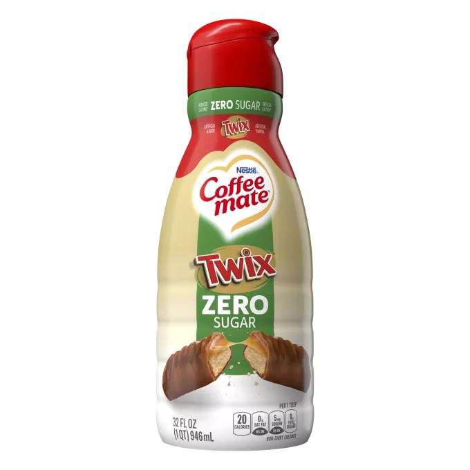 Nestle Coffeemate Spiced Latte Liquid Coffee Creamer 32 fl oz Bottle, Creamers