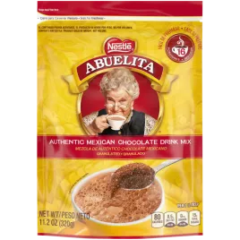 Our Hot Chocolate Tablets Powders Bars and Syrup ABUELITA