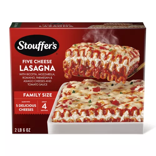 Five Cheese Lasagna