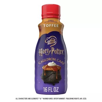Harry Potter Hazelnut Chocolate Frog 32 fl oz | Official COFFEE MATE®