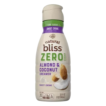 Coconut cream top in coffee