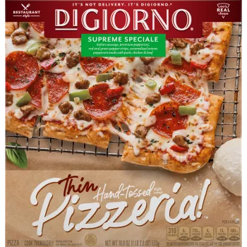 Thin Hand-Tossed Style Primo Pepperoni Pizza | Official DIGIORNO®