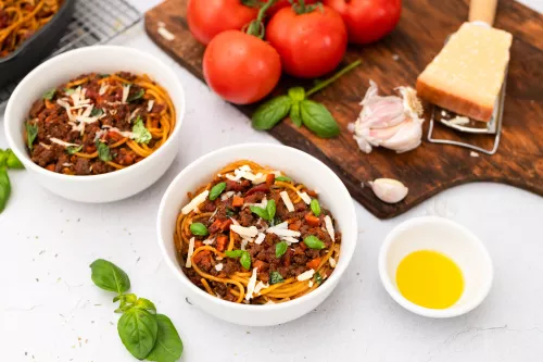 Spaghetti & Beef Bolognese