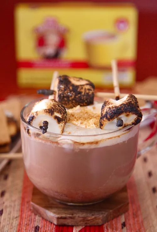 S'mores Hot Abuelita Chocolate