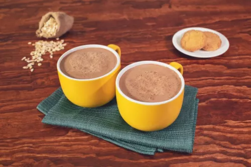 CHOCOLATE con AVENA preparado con Chocolate ABUELITA® Reducido en Azúcar