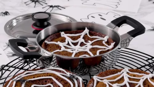 Abuelita Espresso Cobweb Brownies
