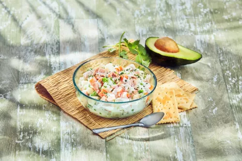 Ensalada rusa con atún