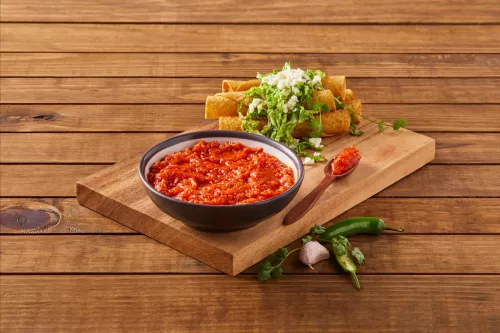 Salsa frita de tomate