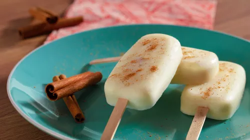 Paletas de Arroz con Leche