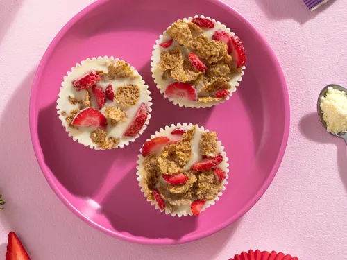 Cold Cereal and Yogurt Cupcakes
