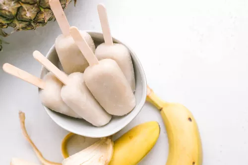 Pineapple Banana Pops