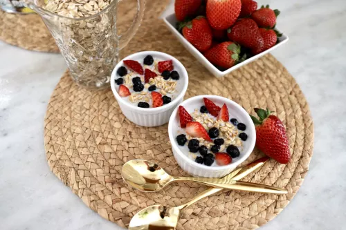 Overnight Oats with Berries