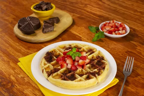 WAFFLES DE CHOCOLATE