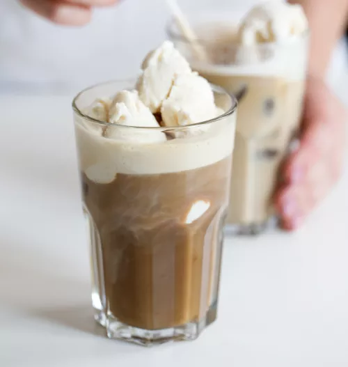 Coffee Ice Cream Floats