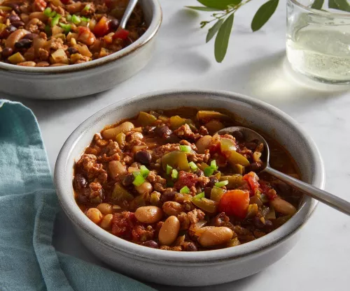 Slow Cooker Turkey Chili