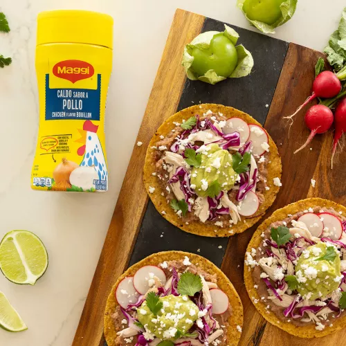Chicken Tostadas