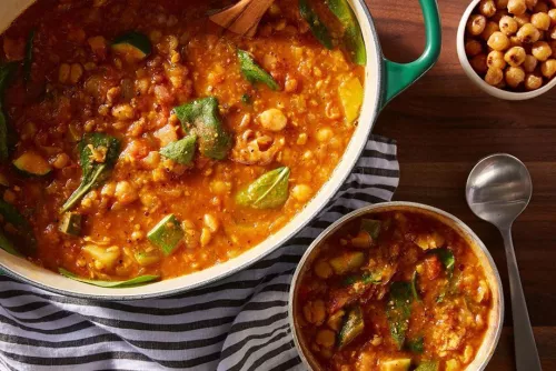 Moroccan Chickpea Soup