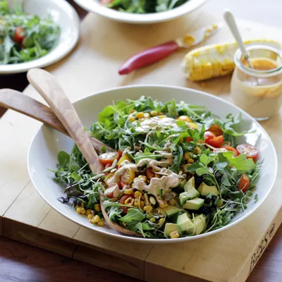Chipotle Salad with Corn