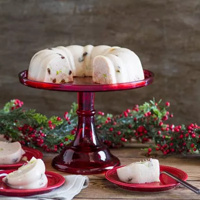 Gelatina de Ponche Navideño