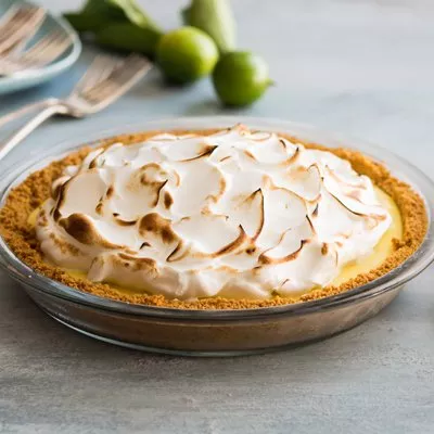 Key Lime Pie with Meringue Topping