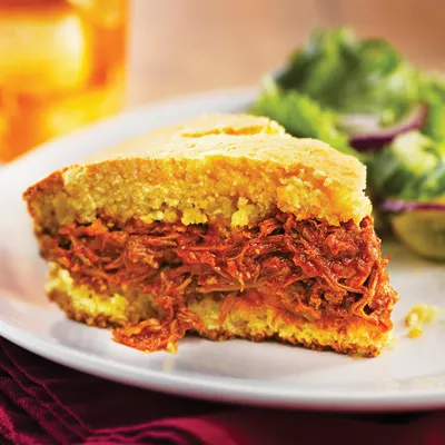 Red Chile & Pork Tamale Pie