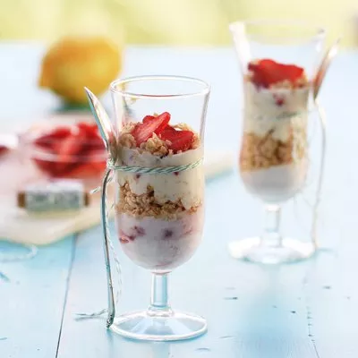 Parfaits de Fresa La Lechera