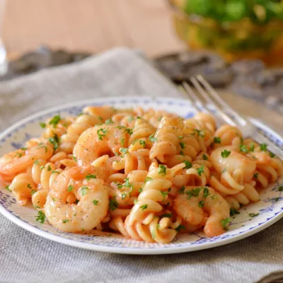 Shrimp Pasta Arrabbiata