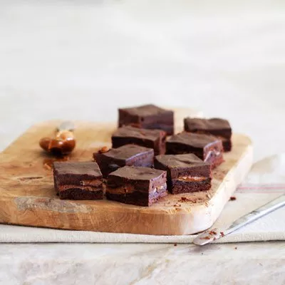 Brownies de Dulce de Leche