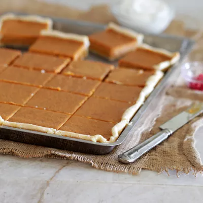 Pumpkin Slab Pie