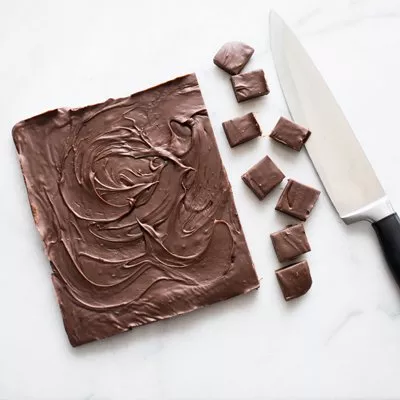 Fudge Facil de Leche Condensada Azucarada