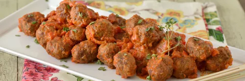 Puerto Rican Meatballs Long Left