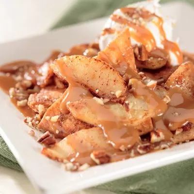 Chilaquiles de Manzana con Dulce de Leche